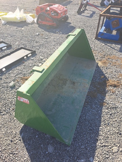 Kivel 66"John Deere Green Bucket Attachment