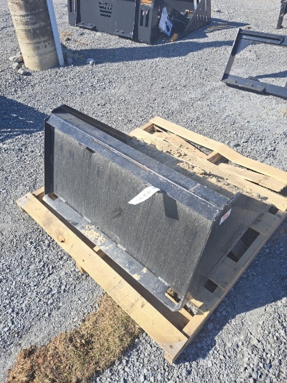 Kivel Mini Skid Steer Bucket Attachment