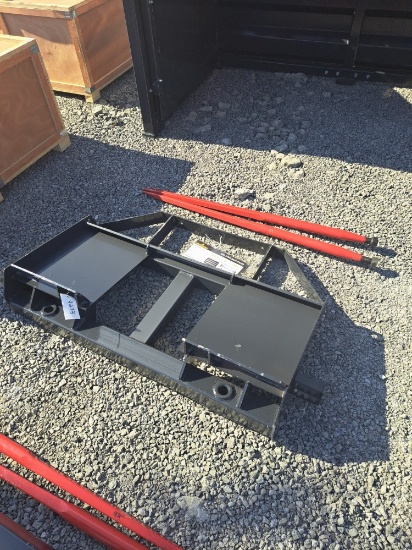 Land Honor 2 Prong Hay spear skid steer attachment