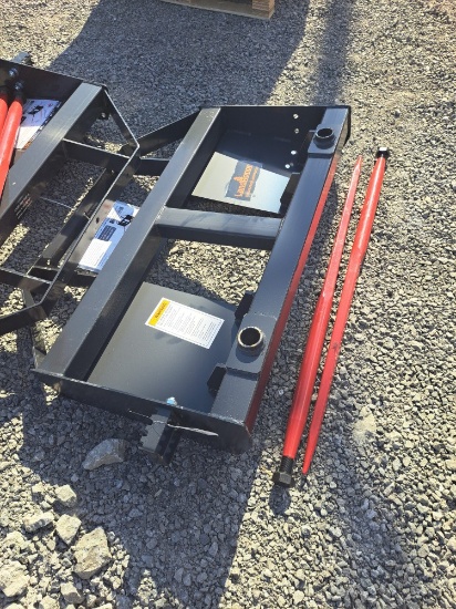 Land Honor 2 Prong Hay spear skid steer attachment