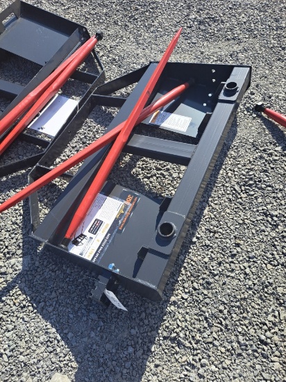 Land Honor 2 Prong Hay spear skid steer attachment