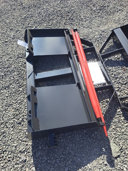 Land Honor 2 Prong Hay spear skid steer attachment