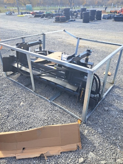 Land honor 72" Skid steer power rake