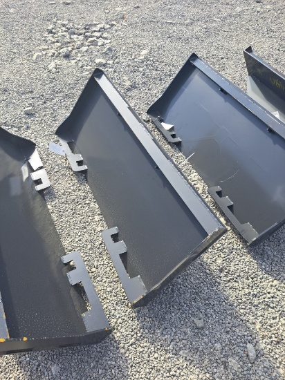 Land honor 2" hitch reciever adapter attachment for skid steer