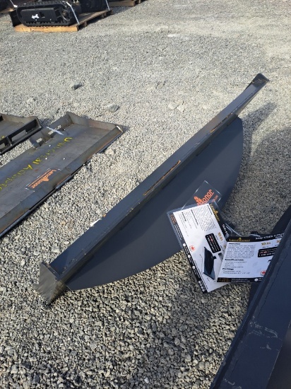 Land honor 2" hitch reciever adapter attachment for skid steer
