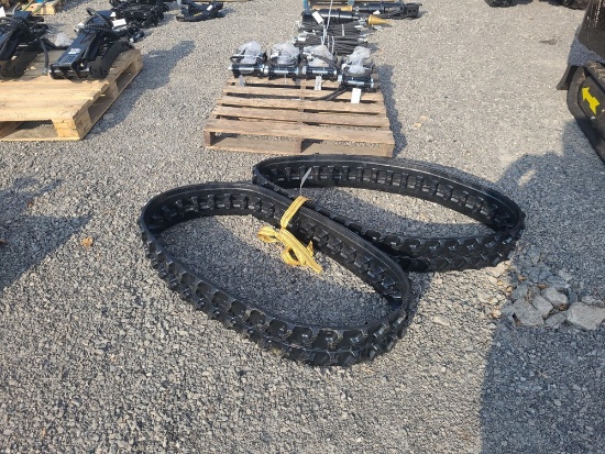 Miva Mini Excavator Rubber Tracks - Fits 1 - 3 Ton Machine