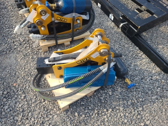 Miva Mini Excavator Hydraulic Breaker Attachment