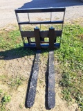 Wolverine Mini Skid Loader Forks - 2500lb