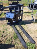 Wolverine Mini Skid Loader Forks - 2500lb