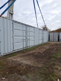 40' High Cube Container w/ 2 Side Doors