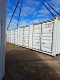 40' High Cube Container w/ 4 Side Doors