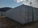 40' High Cube Container w/ 4 Side Doors