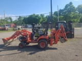 Kubota BX23 Diesel Tractor w/ Loader & Backhoe