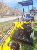Infront YFE18 Mini Excavator w/ Pilot Controls & Canopy