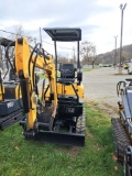 Infront YFE18 Mini Excavator w/ Pilot Controls & Canopy 13.5 hp Gas Transmission: Hydrostatic 17