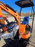 AGT L12R Mini Excavator w/ Thumb & Blade