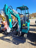AGT QK16R Mini Excavator w/ Thumb & Blade