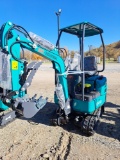 AGT QK16R Mini Excavator w/ Thumb & Blade