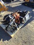 AGT 9pc Mini Excavator Attachment Set