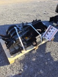 AGT 9pc Mini Excavator Attachment Set