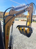 AGT H13R Mini Excavator w/ Full Cab, Blade & Thumb