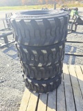 4 Forerunner 12-16.5 N.H.S. Skid Loader Tires - New
