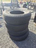 4 - Monteal Radial S/TST225/75R15 New Trailer Tires