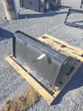 Kivel Mini Skid Steer Bucket Attachment