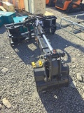 Land honor skid steer backhoe att