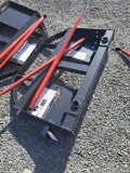 Land Honor 2 Prong Hay spear skid steer attachment