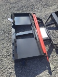 Land Honor 2 Prong Hay spear skid steer attachment