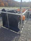 Land honor Skid steer articulating brush cutter attachment w/ controller