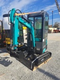 FF industrial FF13 Mini excavator w/ full cab, thumb and blade