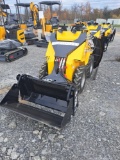 Infront YF480 skid loader w/ 4-in-1 bucket and roof