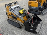 Infront YF380 skid loader w/ 4-in-1 bucket