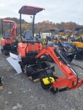 FF industrial FF15 Mini excavator w/ cab roof, thumb and blade
