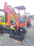FF industrial FF15 Mini excavator w/ cab roof, thumb and blade