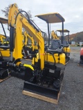 FF industrial FF15 Mini excavator w/ cab roof, thumb and blade