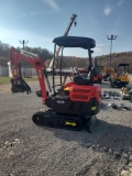 Miva VA20 Mini Excavator w/ Kubota  Diesel motor, Blade, & Thumb