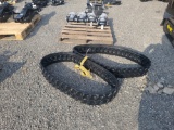 Miva Mini Excavator Rubber Tracks - Fits 1 - 3 Ton Machine