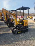 Miva VA15 Mini Excavator w/ Blade & Thumb