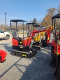 Miva VA13 Mini Excavator w/ Blade & Thumb