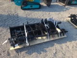 Miva 8pc Mini Excavator Attachment Set