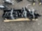 Miva 8pc Mini Excavator Attachments
