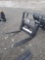 Wolverine Mini Skid Loader Forks
