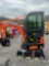 AGT QH13R Mini Excavator w/ Full Cab & Thumb