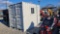 10' Portable Office / Storage Container w/ Man Door & Window
