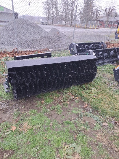 Wolverine 72" Hydraulic Angle Broom