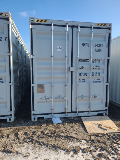 40' High Cube Container w/ 4 side doors
