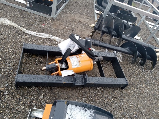 Wolverine Auger Attachment w/ 12" & 18" Bits